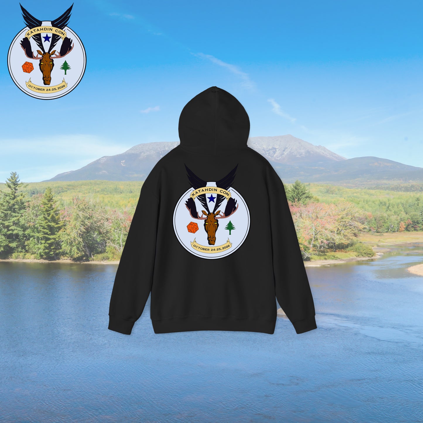 Katahdin Con Hoodie - Convention Pullover Hooded Sweatshirt