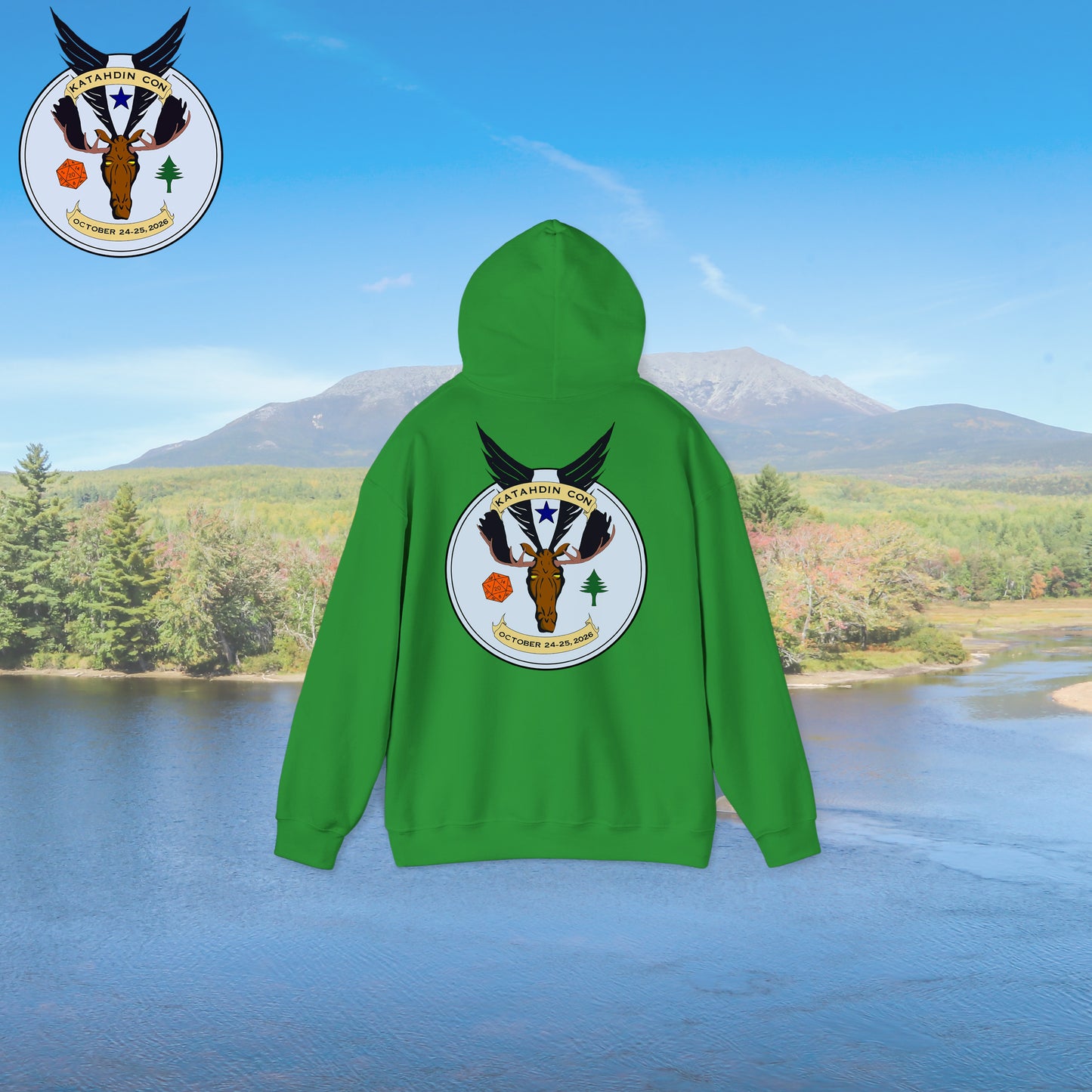 Katahdin Con Hoodie - Convention Pullover Hooded Sweatshirt