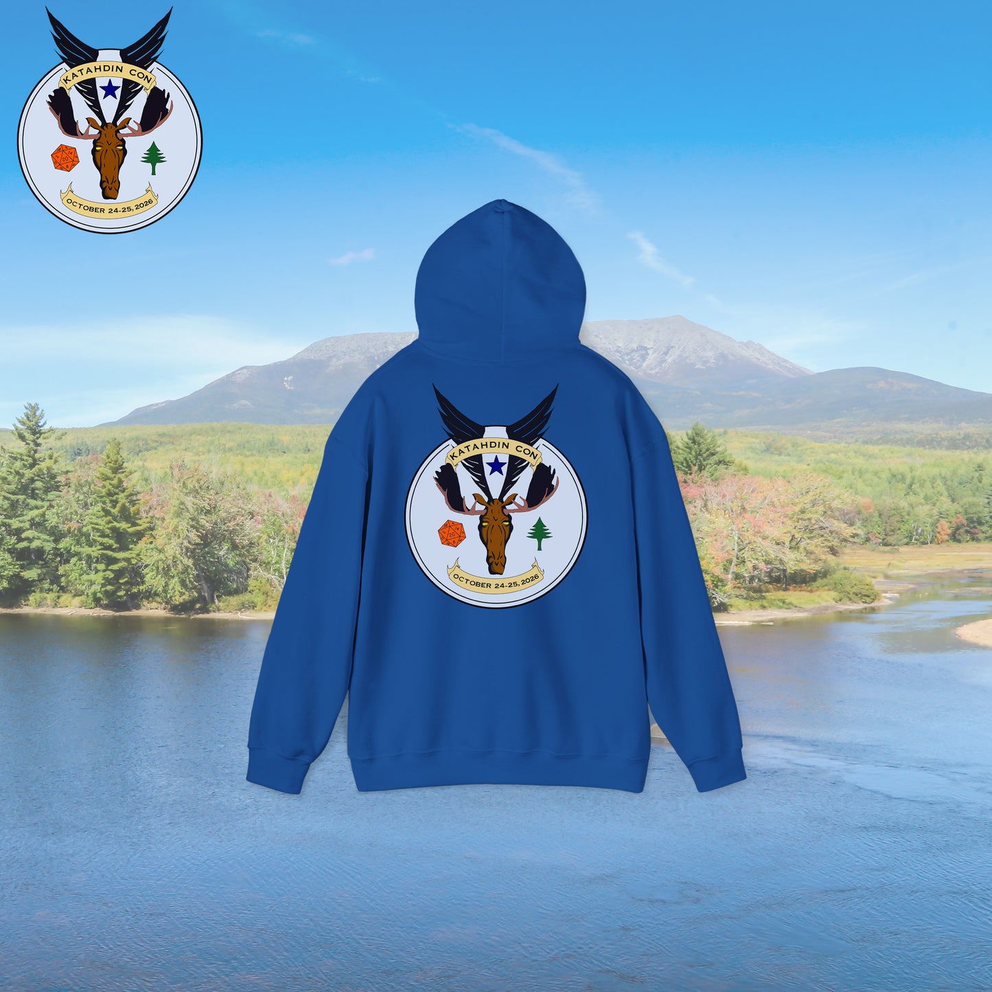 Katahdin Con Hoodie - Convention Pullover Hooded Sweatshirt