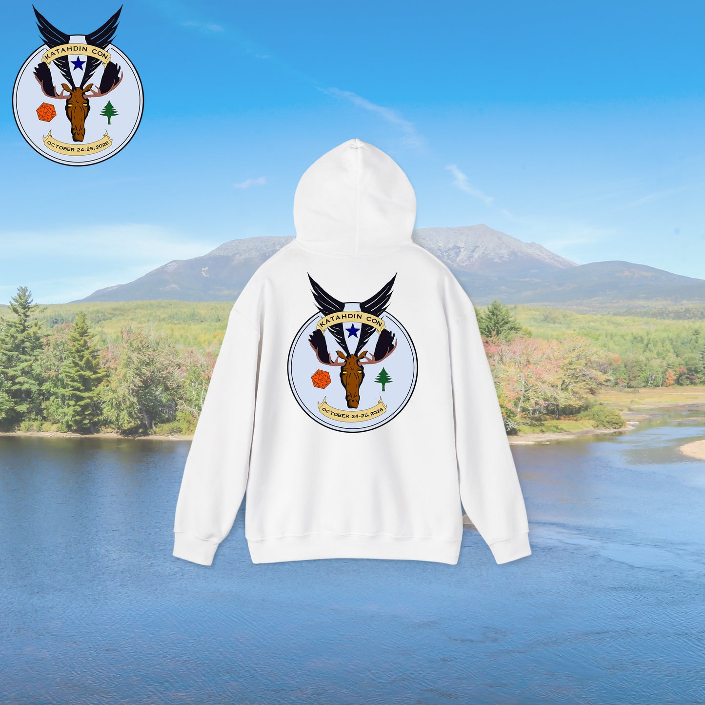 Katahdin Con Hoodie - Convention Pullover Hooded Sweatshirt