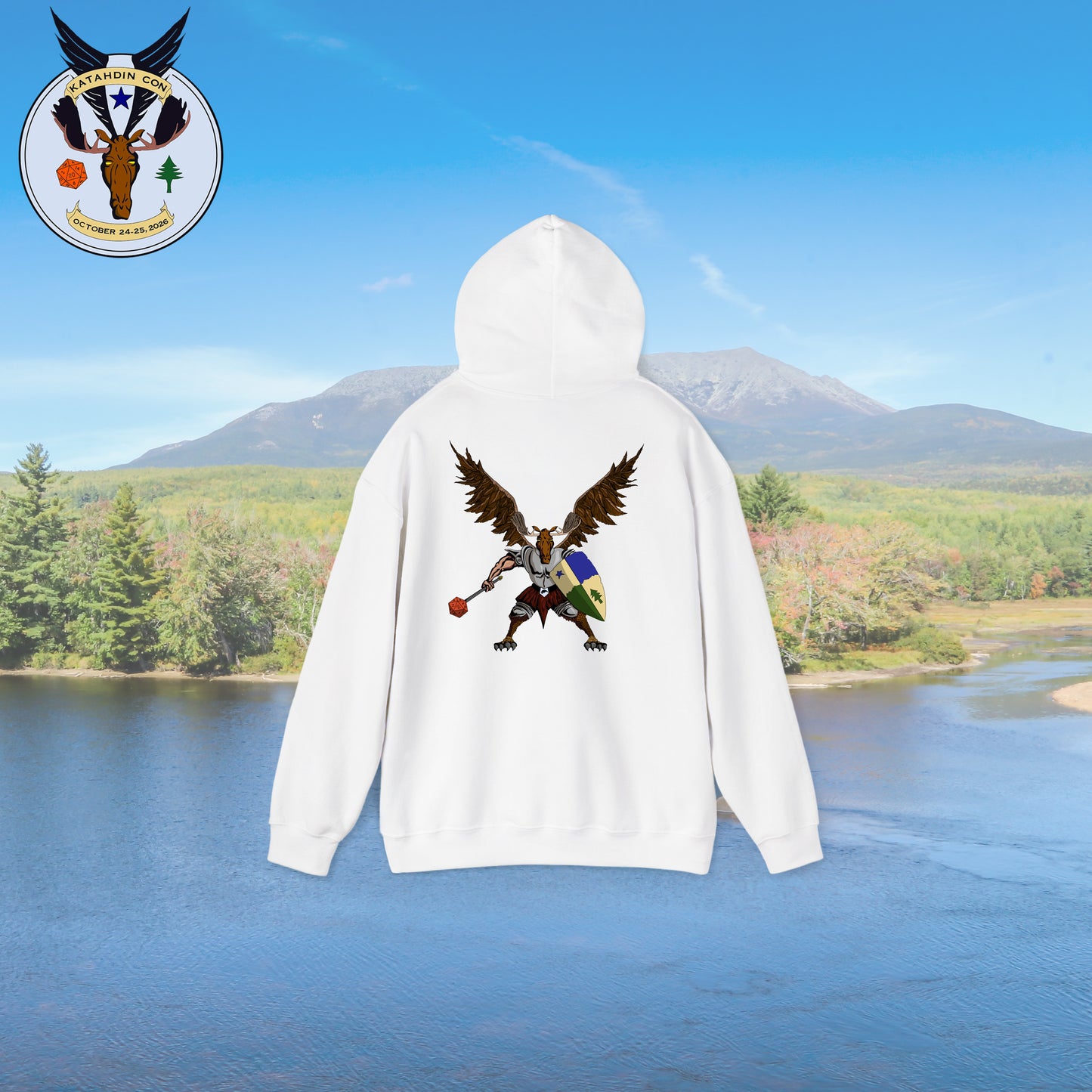 Katahdin Con Hoodie - Convention Pullover Hooded Sweatshirt